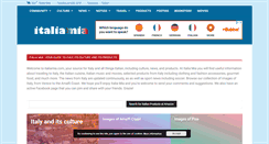 Desktop Screenshot of italiamia.com